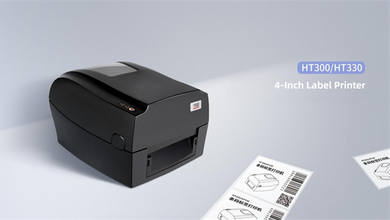HPRT HT300 เครื่องพิมพ์ฉลากการถ่ายเทความร้อนการพิมพ์รหัส QR ประสิทธิภาพสูงสำหรับการตรวจจับอุปกรณ์